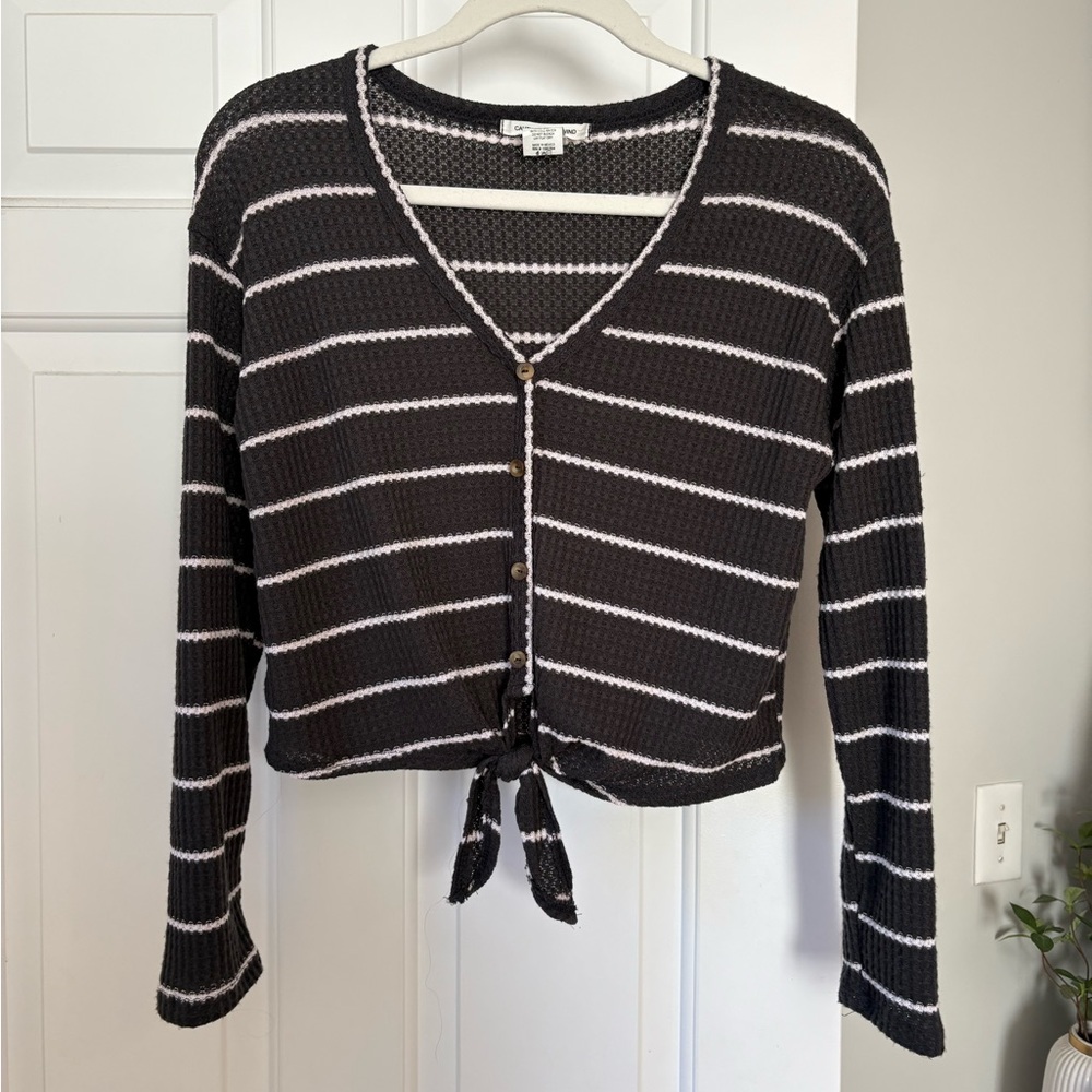 Caution To The Wind Front Tie Top